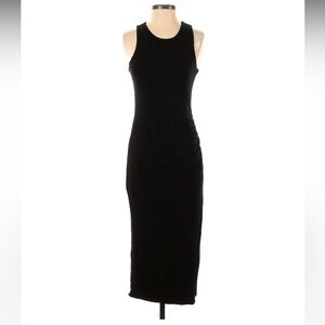 Banana Republic Black Midi Dress